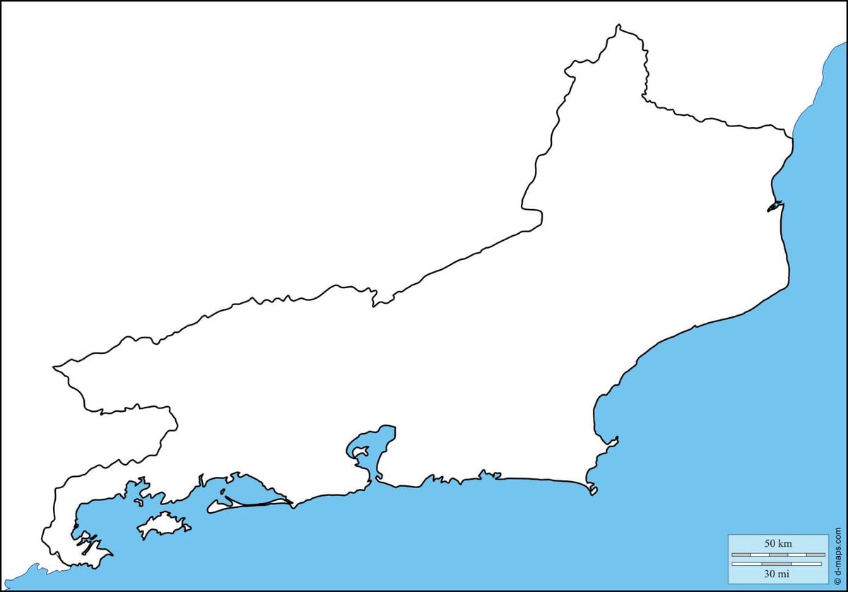 里约热内卢概要地图