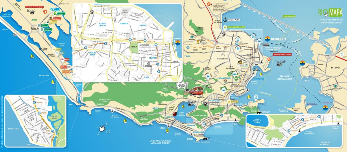 地图Rio de Janeiro