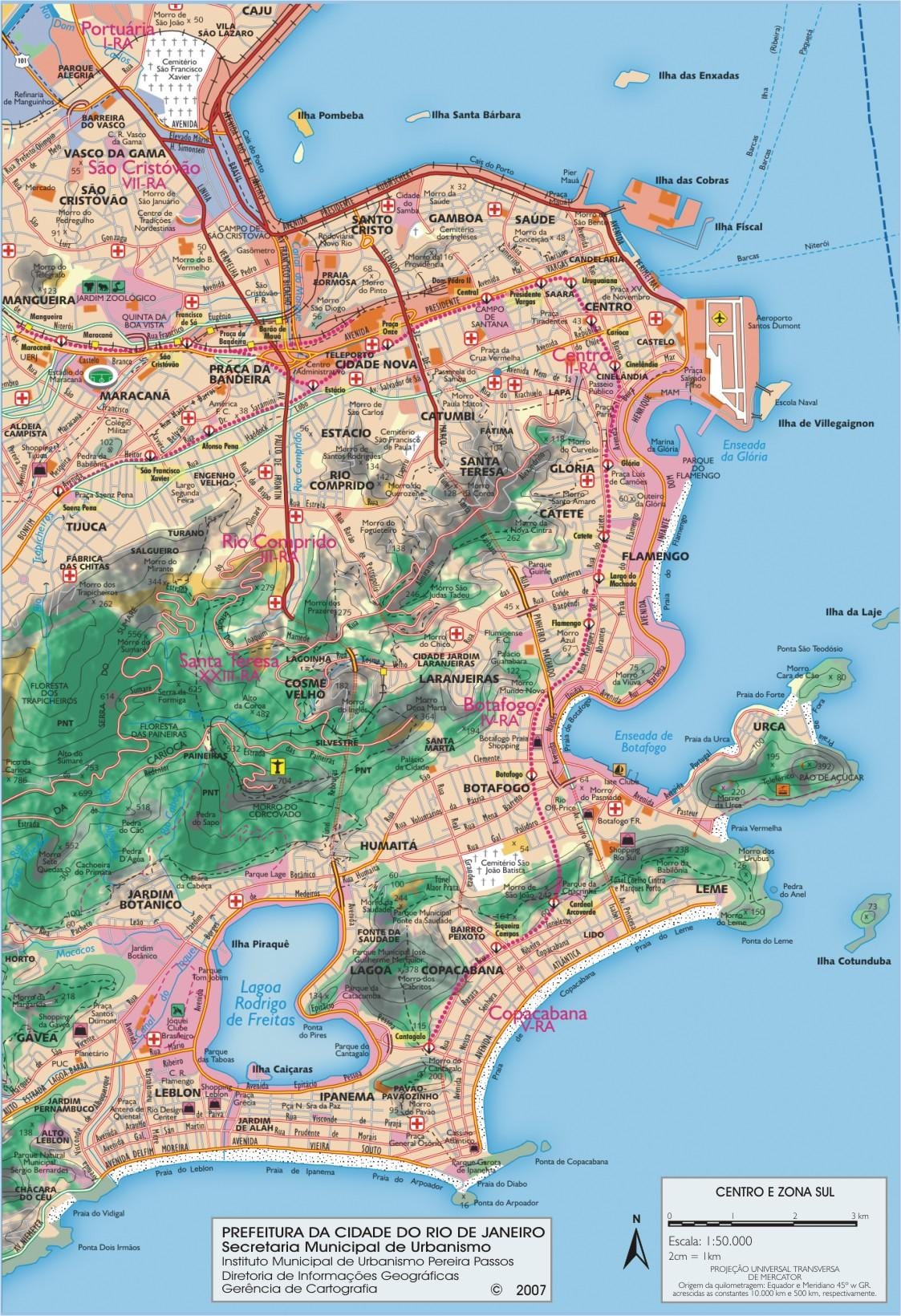 地图Rio de Janeiro