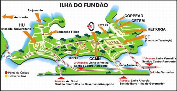 Rio de Janeiro学校地图