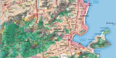 地图Rio de Janeiro