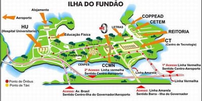 Rio de Janeiro学校地图
