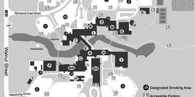 里约热内卢大厅的地图